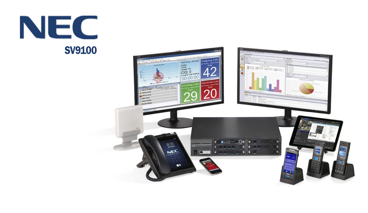 مرکز تلفن  SV9100 شرکت NEC